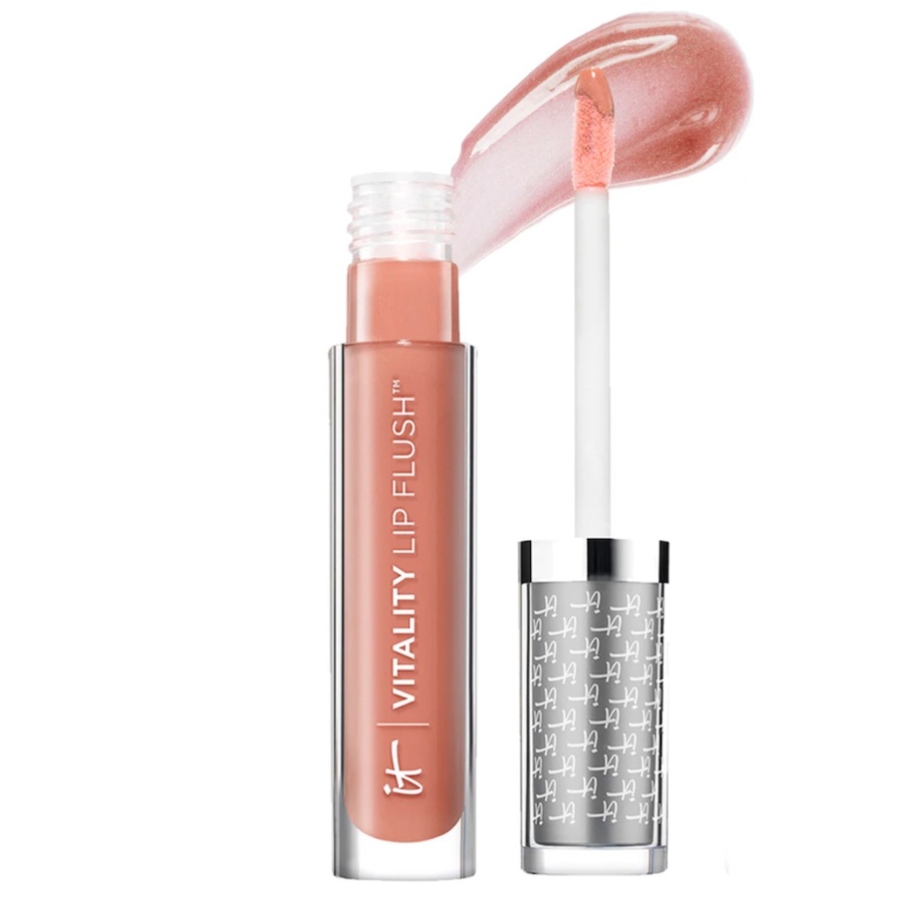 IT Cosmetics Vitality Lip Flush Butter Gloss In Perfect Nude